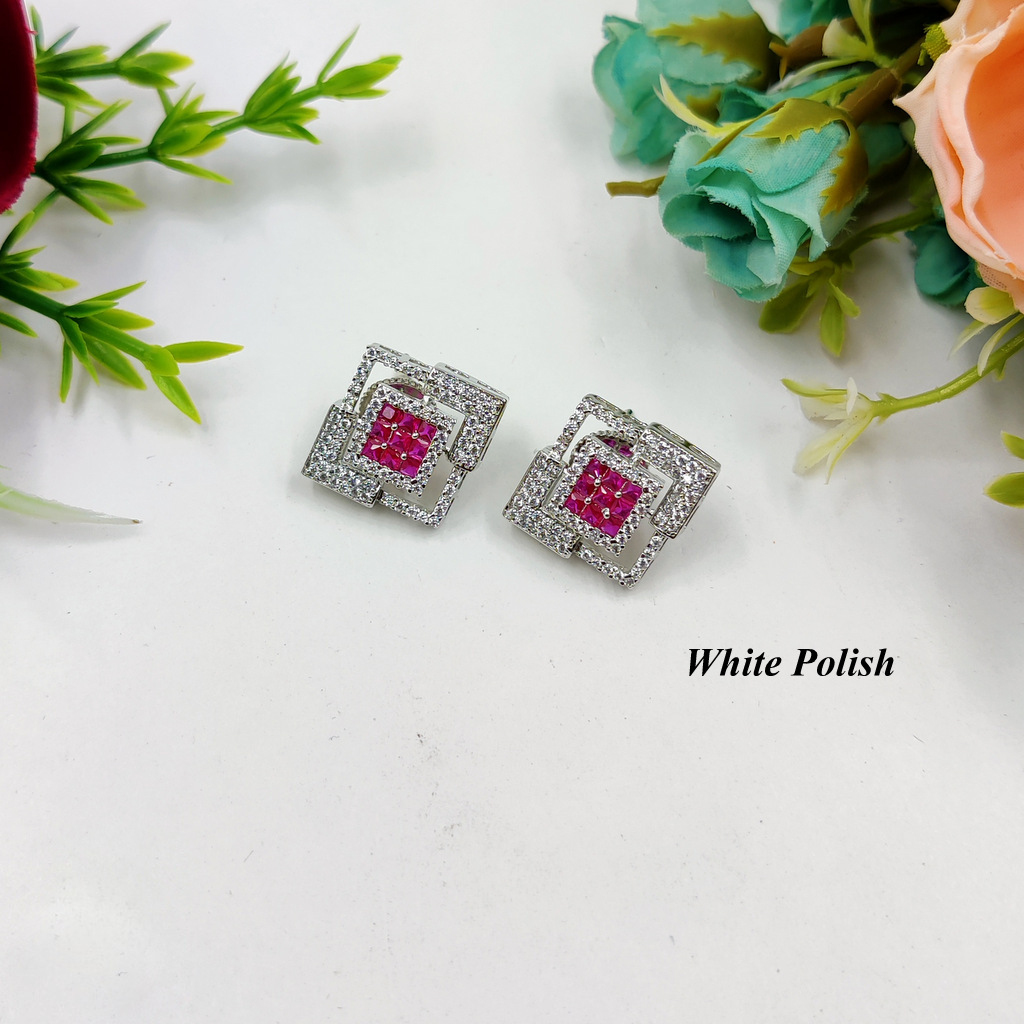 Circular Radiance Studs - Jewelry Type: Earrings