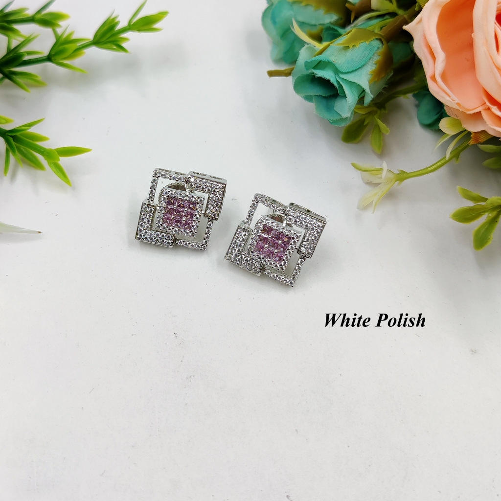 Circular Radiance Studs - Jewelry Type: Earrings