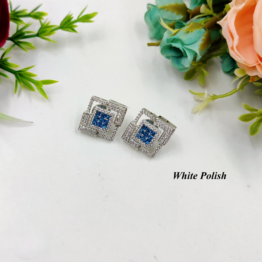 Circular Radiance Studs - Jewelry Type: Earrings