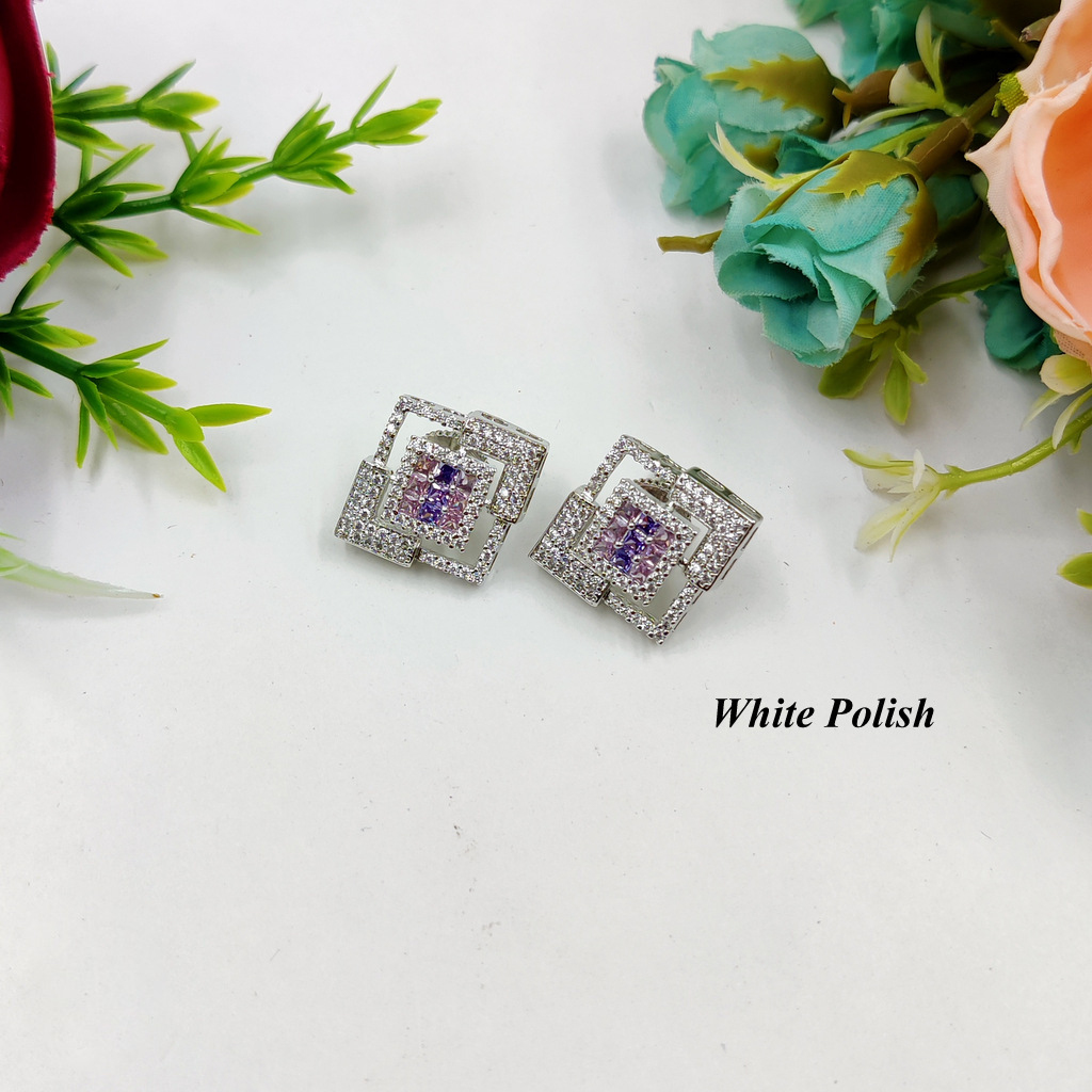 Circular Radiance Studs - Jewelry Type: Earrings