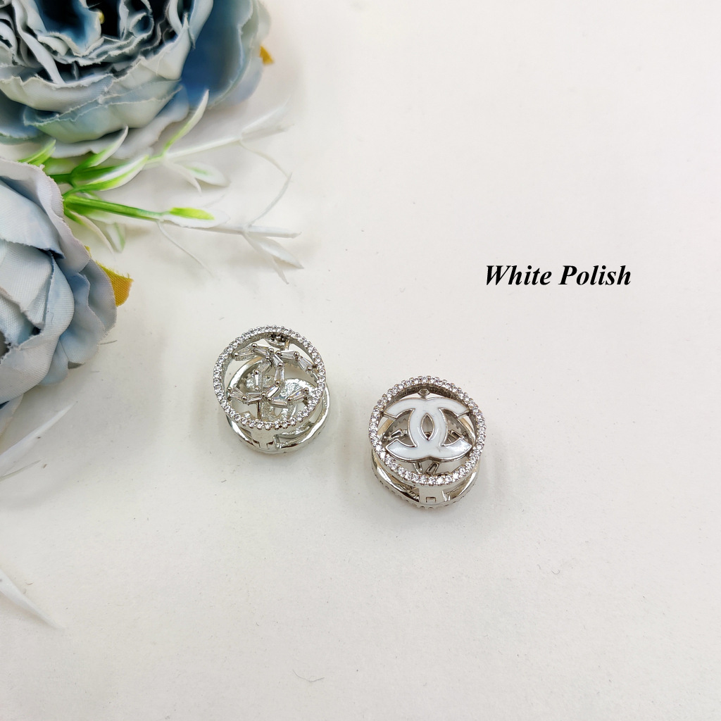 Circular Radiance Studs - Jewelry Type: Earrings