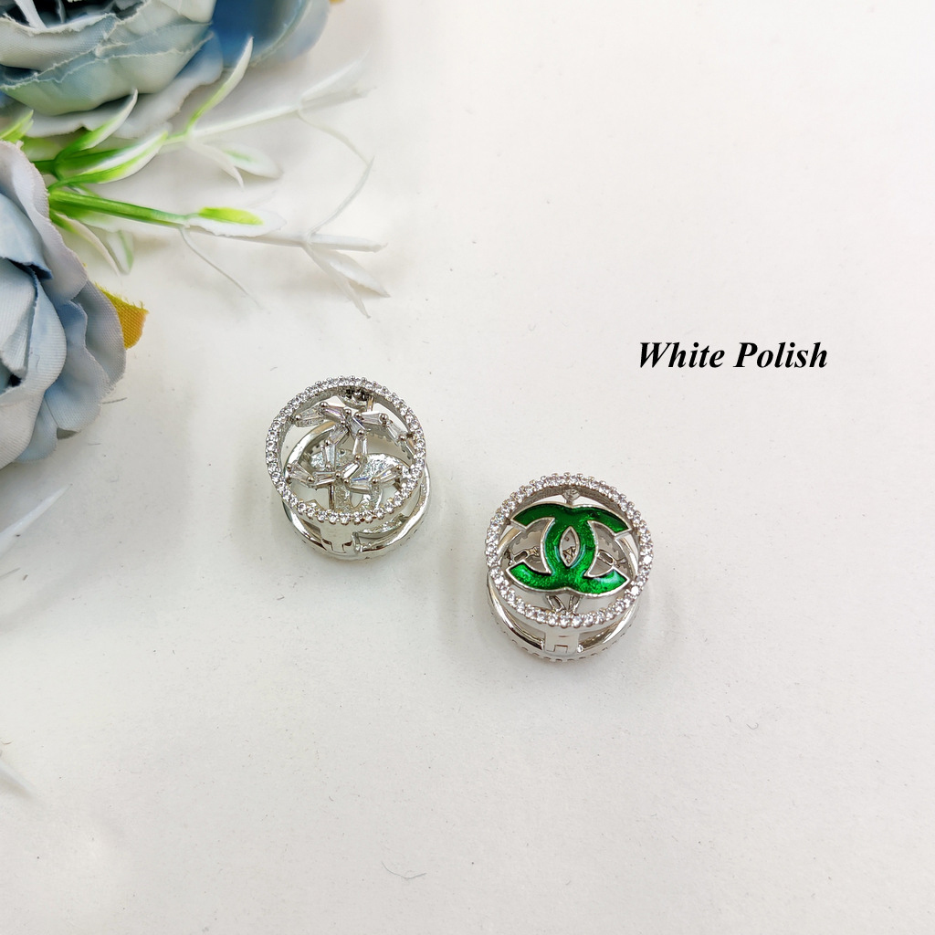 Circular Radiance Studs - Jewelry Type: Earrings