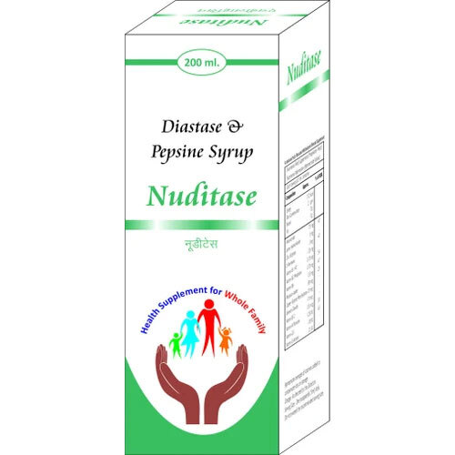 डायस्टेज और पेप्सिन सिरप