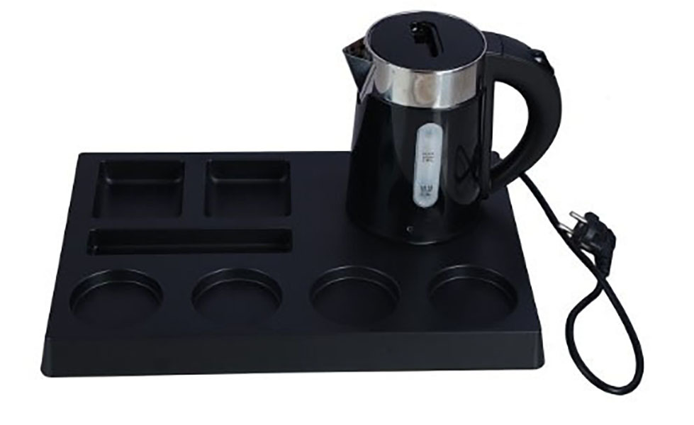 Ss And Abs Plastic Double Layer Electric Kettle 1.2l - Stainless Steel, Creamy-white | 1350w Power, Automatic Shut-off, Boil-dry Protection, 360â° Rotational Base