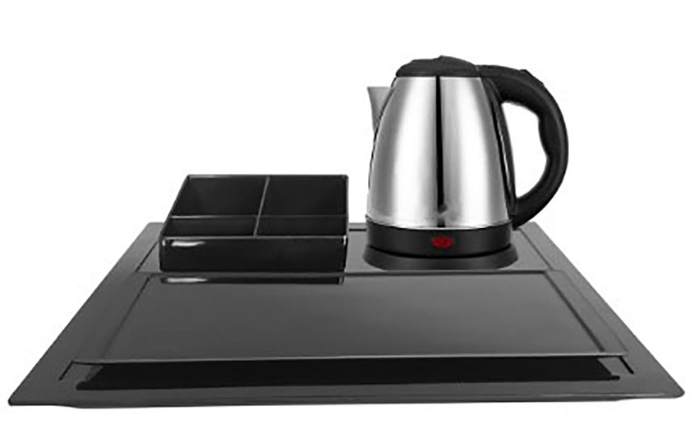 Ss And Abs Plastic Double Layer Electric Kettle 1.2l - Stainless Steel, Creamy-white | 1350w Power, Automatic Shut-off, Boil-dry Protection, 360â° Rotational Base