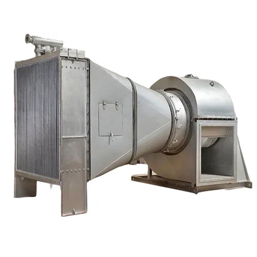 Silver Industrial Electric Hot Air Generator