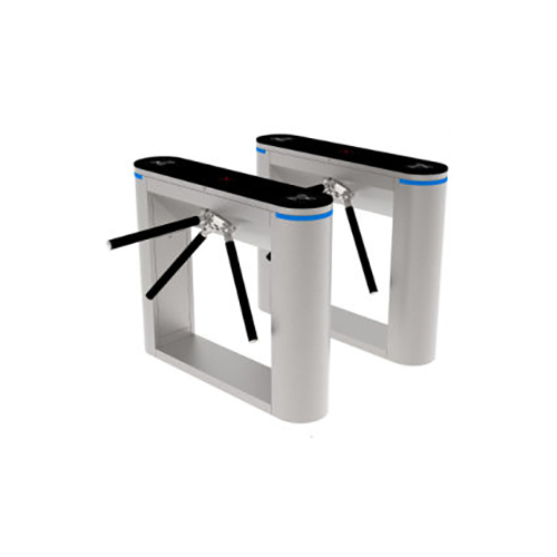 Stainless Steel Automatic Access Control Tripod Turnstile With Fingerprint And Face Recognition