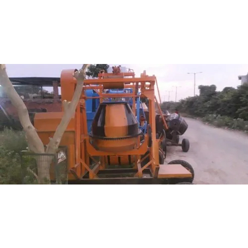 हाइड्रॉलिक लिफ्ट कंक्रीट मिक्सर मशीन