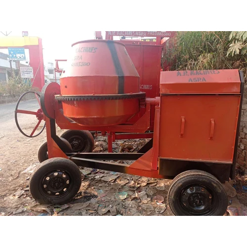 सेमी-ऑटोमैटिक मिनी कंक्रीट मिक्सर
