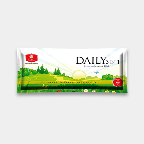 Eco-Friendly Daily 3 In 1 Premium Incense Sticks