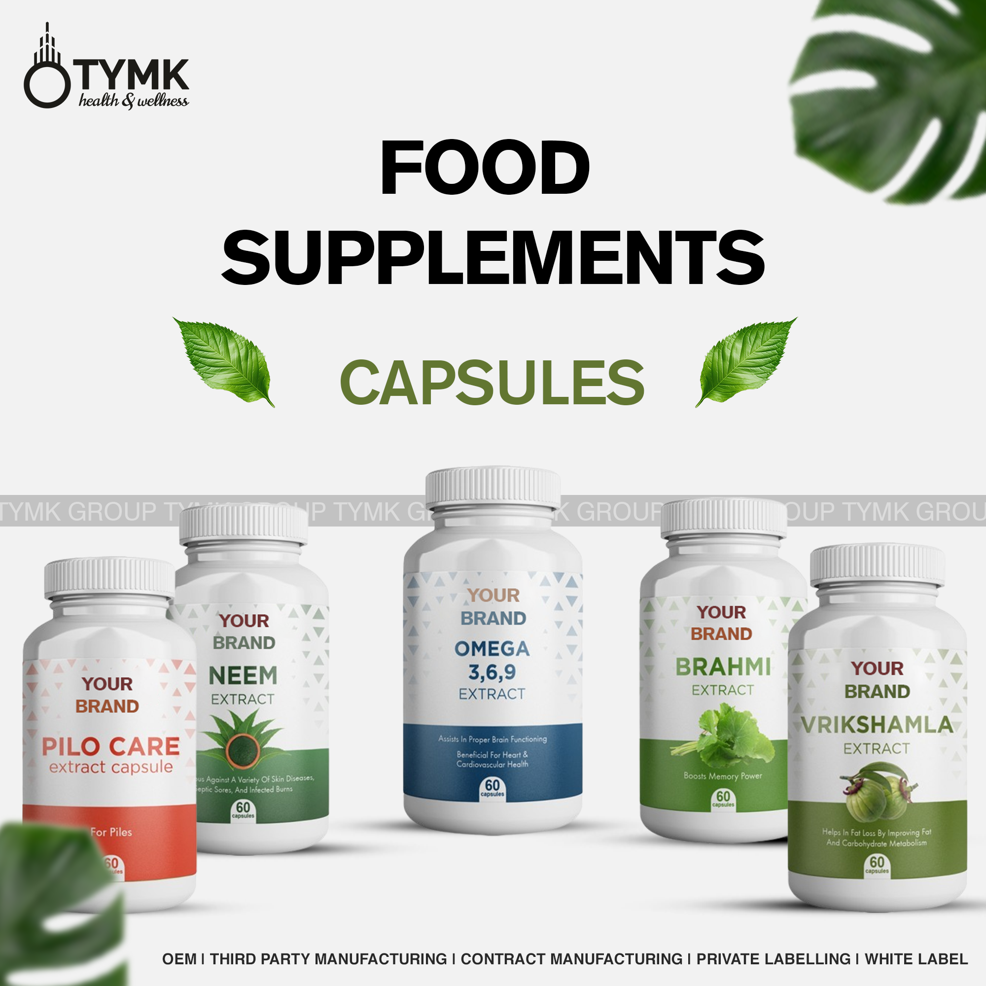 Spirulina Capsules By Tymk Health & Wellness Private Limited