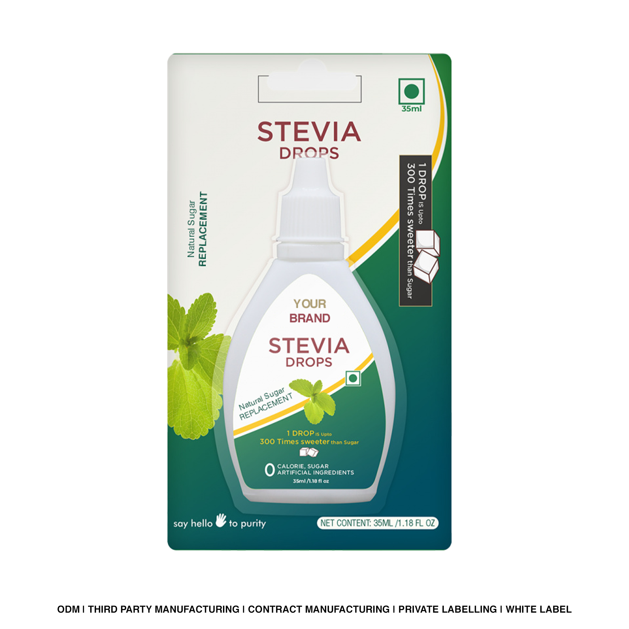 Stevia Drops - Physical Form: Tonic