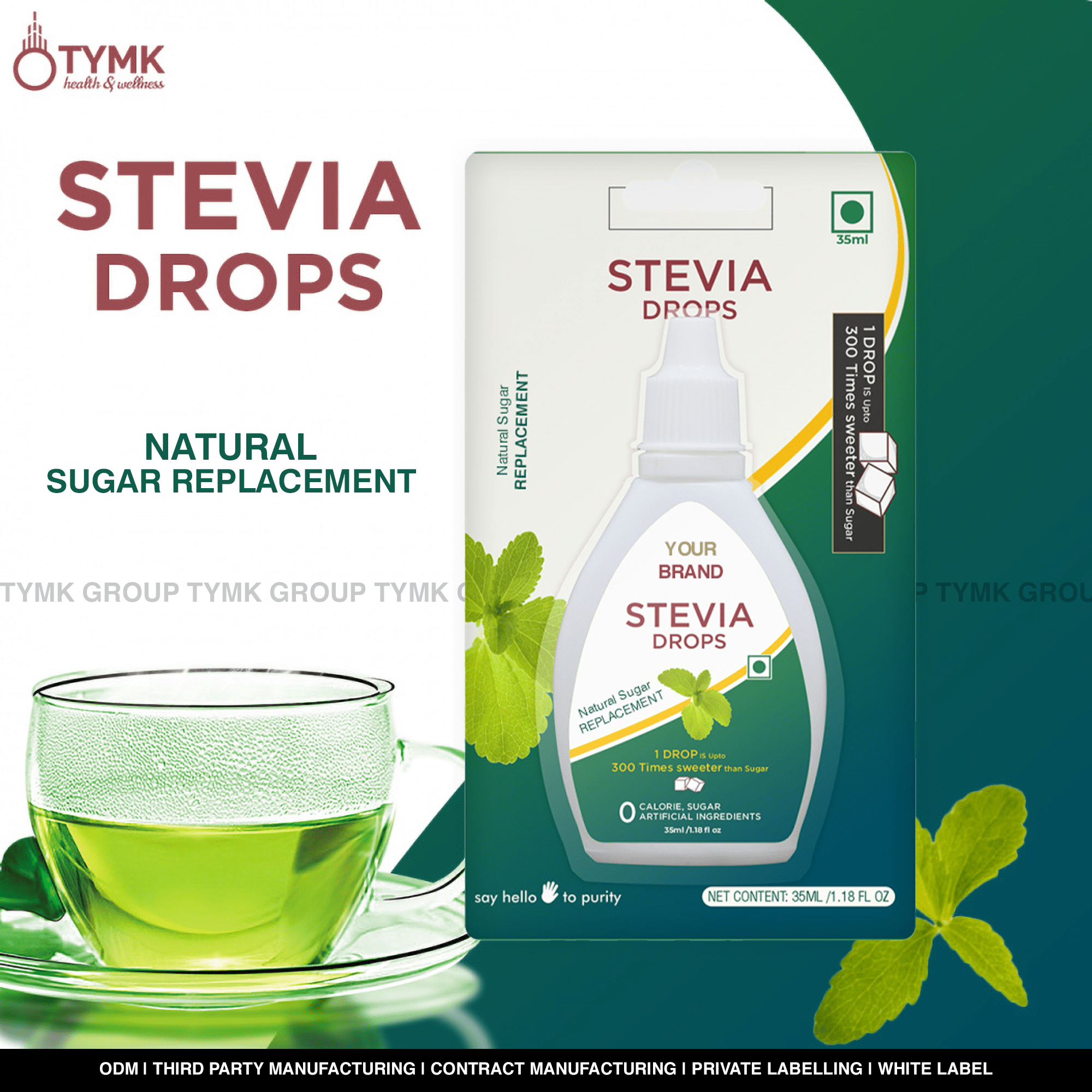 Stevia Drops - Physical Form: Tonic
