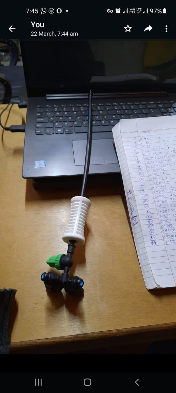 Fogger Kit - Application: Irrigation