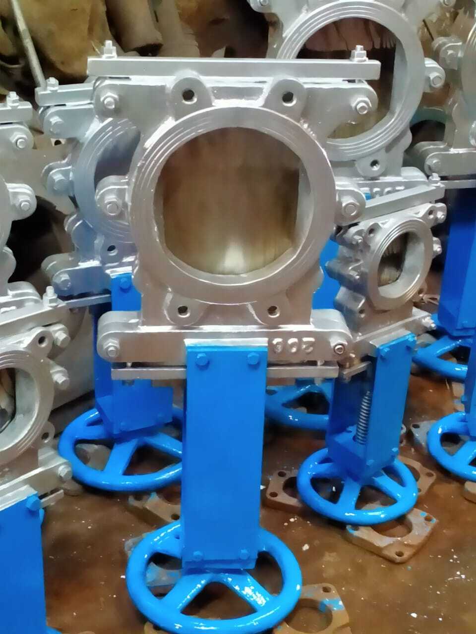 Knife Gate Valves - Cast Iron Body, 2-12 Inch Size Range, 150 Psi Pressure Rating | Stainless Steel Gate, 0-100â°c Operating Temperature, Iso 5211 Compliance