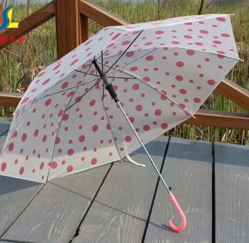 Transparent Bubble Umbrella - Sturdy Steel Frame, Lightweight Aluminum Shaft, Clear Canopy For Enhanced Visibility | Fashionable Rain Accessory For Weddings, Graduations, And Everyday Use