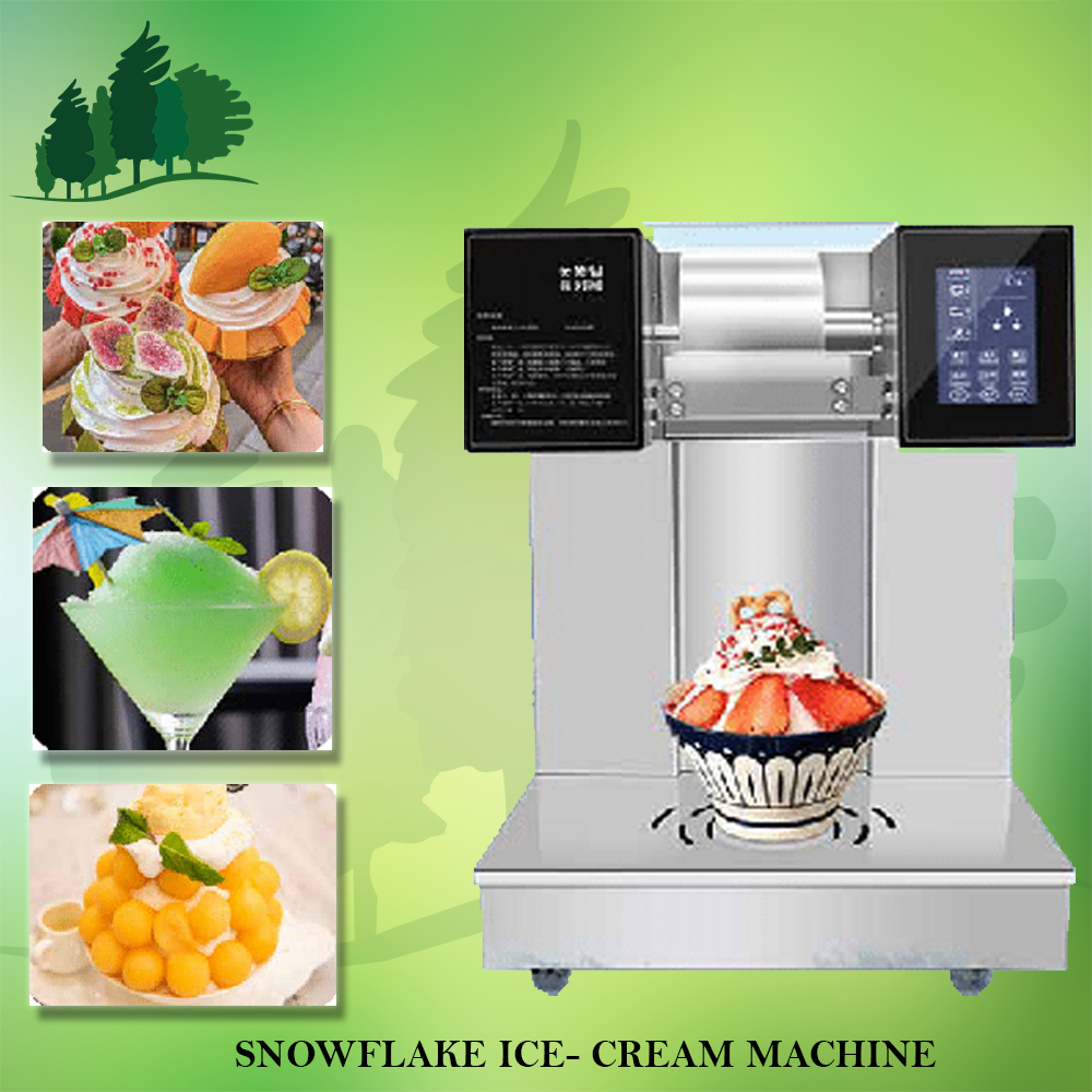 Snowflake Ice Cream Machine