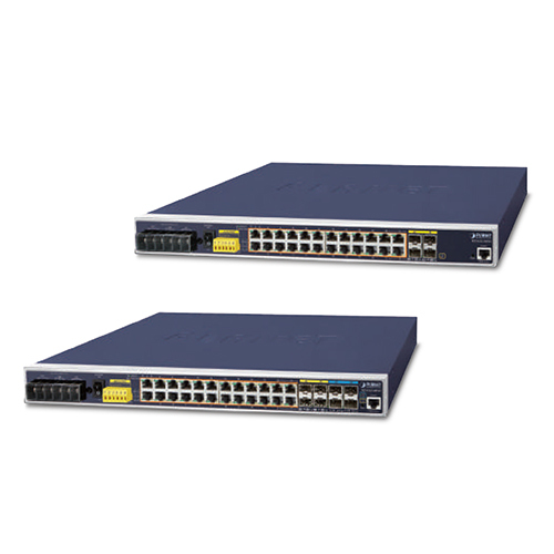 Black Igs-6325 Rack Mount Poe Series Industrial L3 24 Port Managed ...