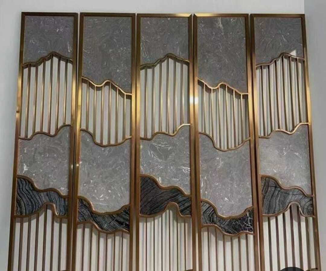 Pvd Coloured Steel Partition