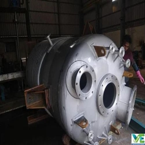 Vessel Alloy Reactor - Aluminium Alloy & Stainless Steel, 100-10000L Capacity, Max Design Pressure 0-40 Bar, Vertical & Horizontal Orientation