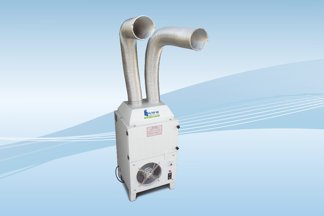 Fume Extraction Solutions For Laser Marking Fumes - Stainless Steel, 420x550x750 Mm | 300 Cmh Capacity, 95% Efficiency, Electrostatic Scrubber