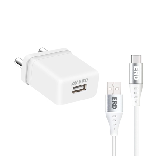 TC-121 20W USB-A चार्जर USB-C केबल के साथ
