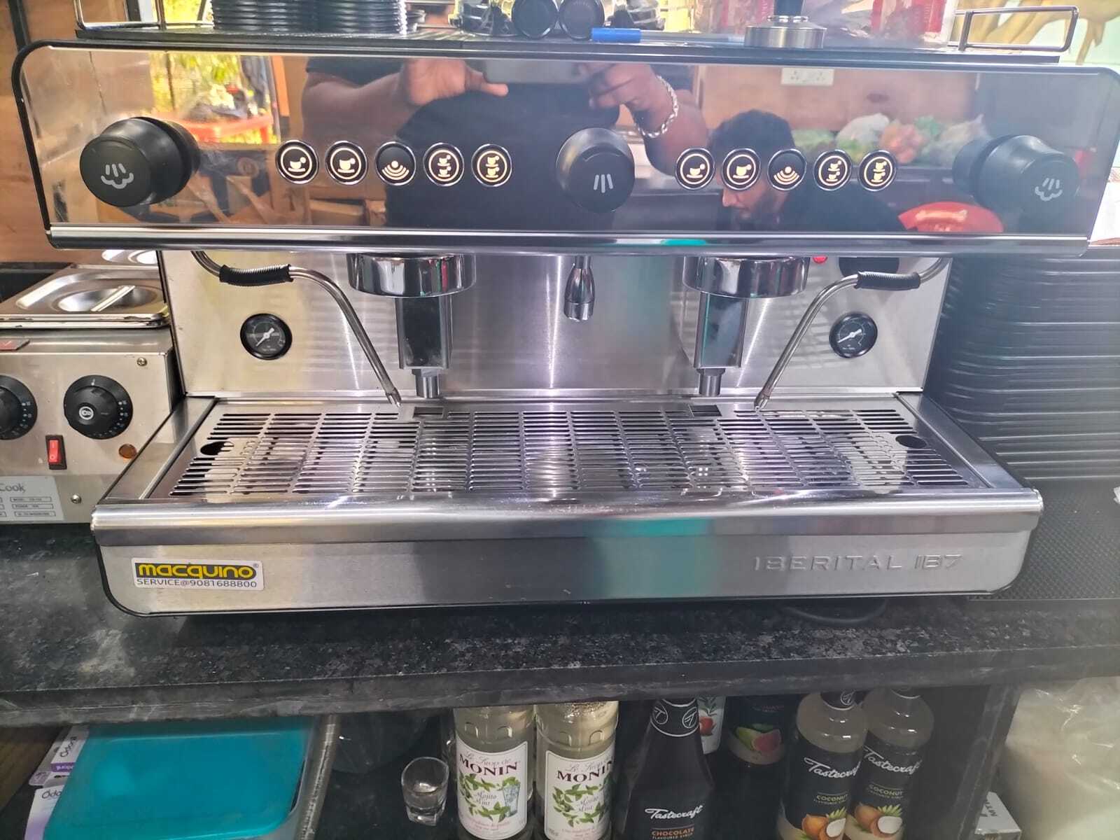 Double Group Coffee Machine - Automatic Grade: Semi-automatic