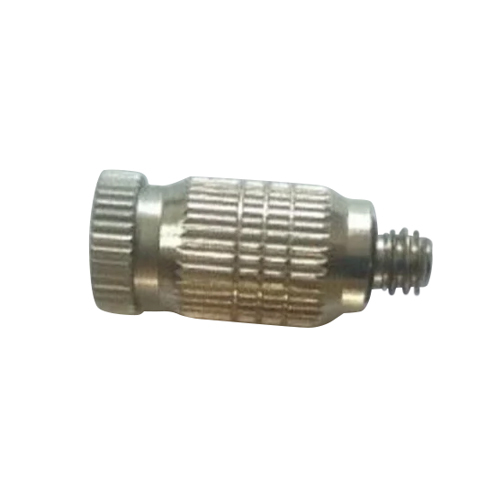 Mist SS Fog Nozzle - Stainless Steel, Standard Size, Golden Color | Industrial-Grade Mist Generation for Humidification, Cooling, and Special Effects