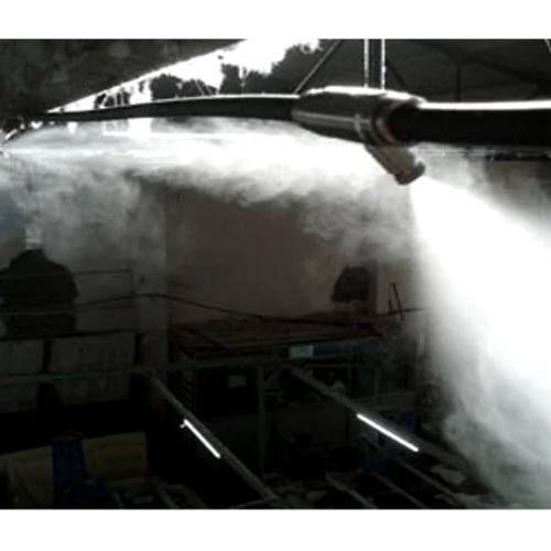 बुनाई के लिए धुंध बनाने की प्रणाली