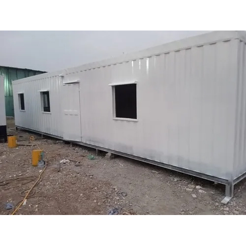 Industrial Portable Office Container Cabin - Color: White