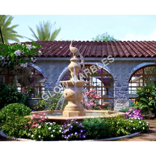 High Quality Brown Marble Stone Foutain