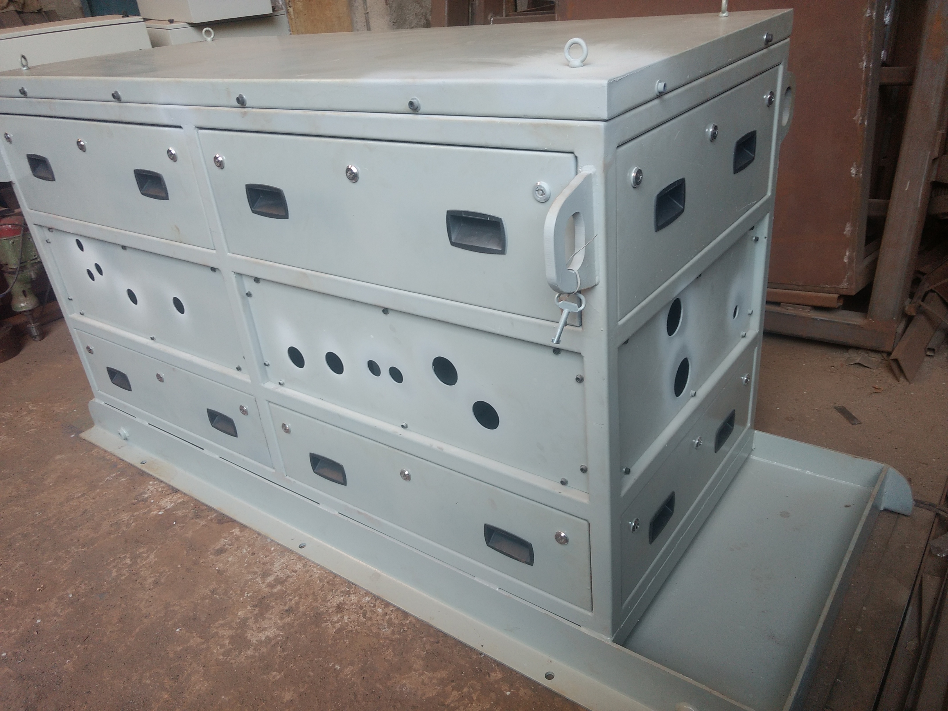 Base Frame Fabrication Works - Standard Channel Beam, Angle Section | Durable And Versatile Design