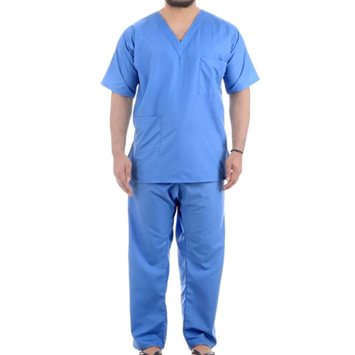 Cotton Patient Blue Dress