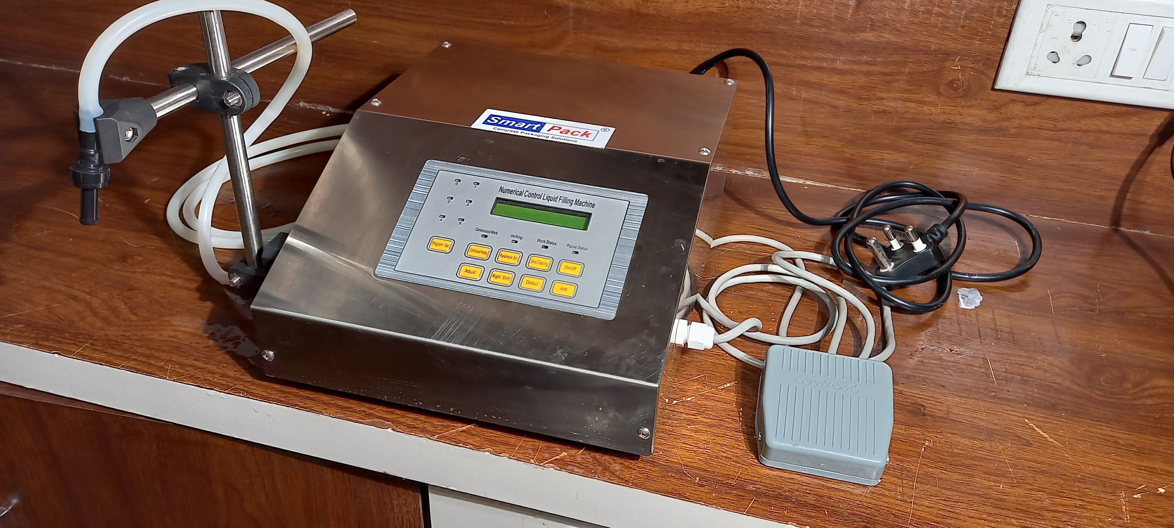 Digital Liquid Filling Machine - Silver 5 Kilograms | Automatic High Efficiency Eco-friendly Simple Control Versatile Packaging