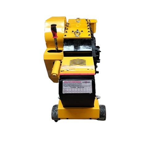 Bar Cutting Machine - 220-240V, Yellow | Manual Control, Low Energy Consumption, Automatic Operation