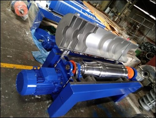 डिकंटर सेंट्रीफ्यूज मशीन