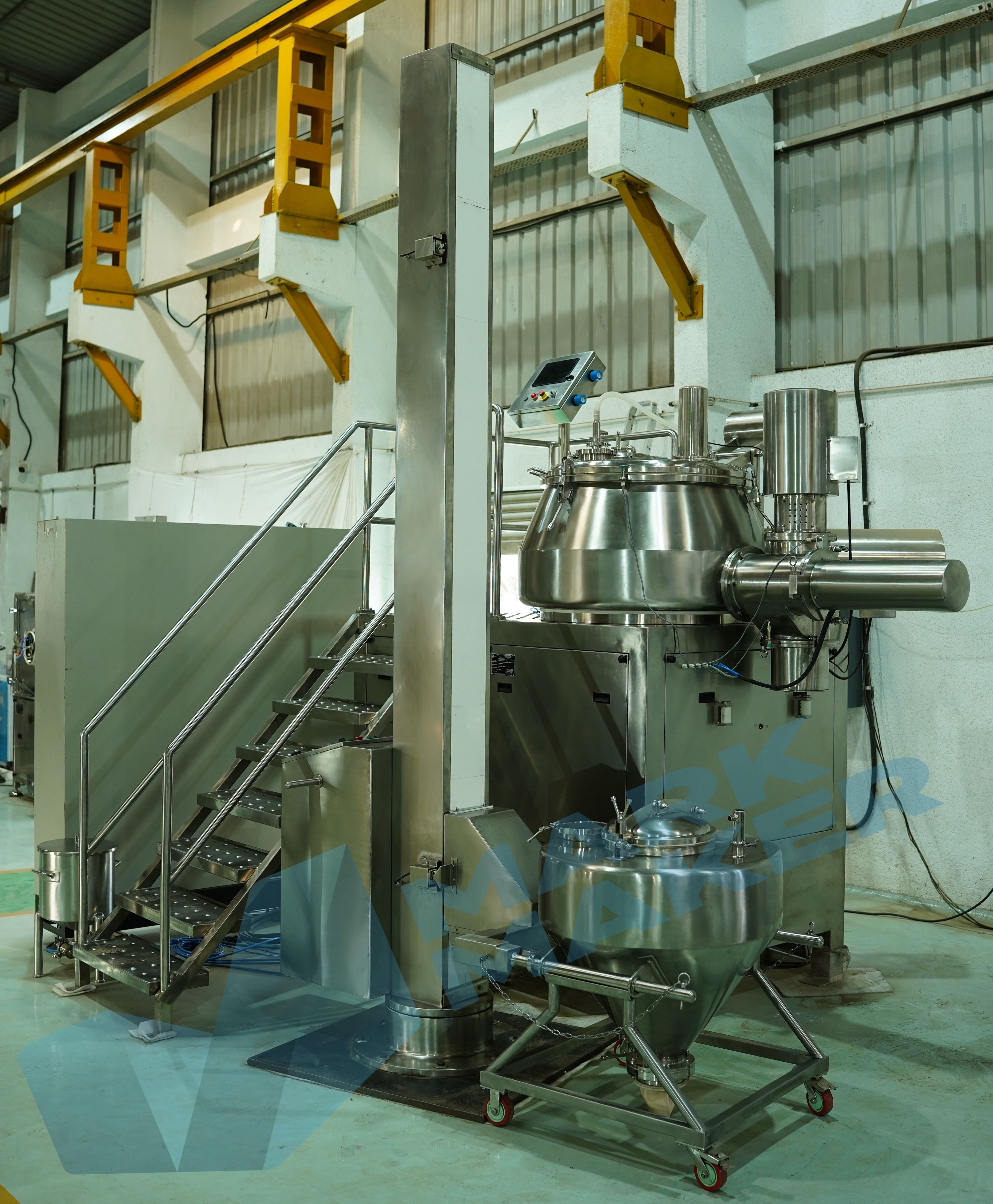 Rapid Mixer Granulation - Capacity: 2 To 1250 Litres Liter/day