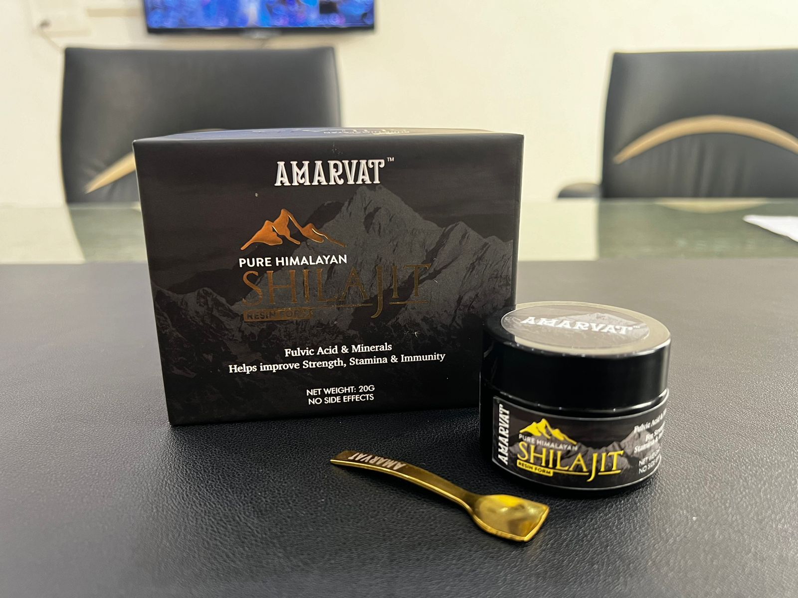 Amarvat Pure Himalayan Shilajit Resin