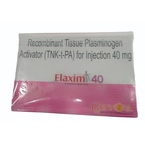 Elaxim Recombinant Tissue Plasminogen Activator Injection 40Mg - Recommended For: Used In The Emergency Treatment Of Heart Attack
