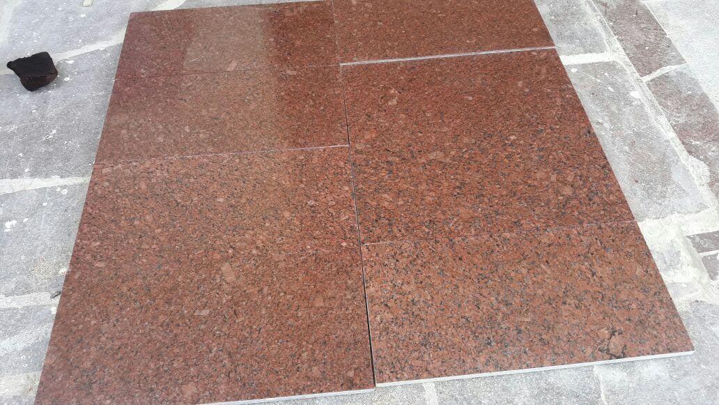 New Imperial Red Granite Slabs - Application: Flooring