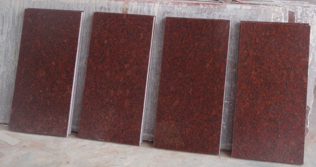 New Imperial Red Granite Slabs - Application: Flooring