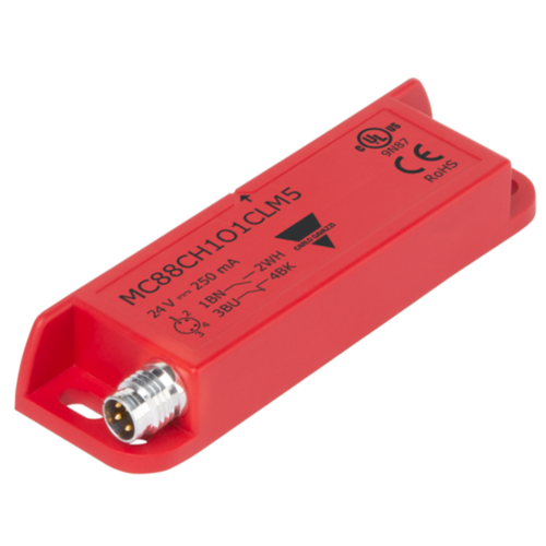 Mc88Ch1O1Clm5 Rectangular Safety Magnetic Sensors - Ip Rating: Ip67