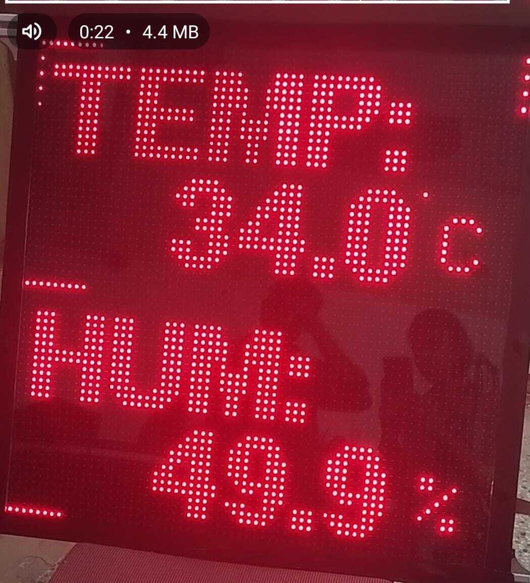 Air Quality Display Board Application: Industrial