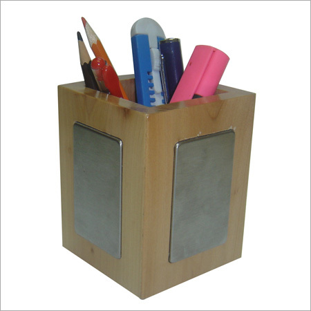 Wood Wooden Pen Holders