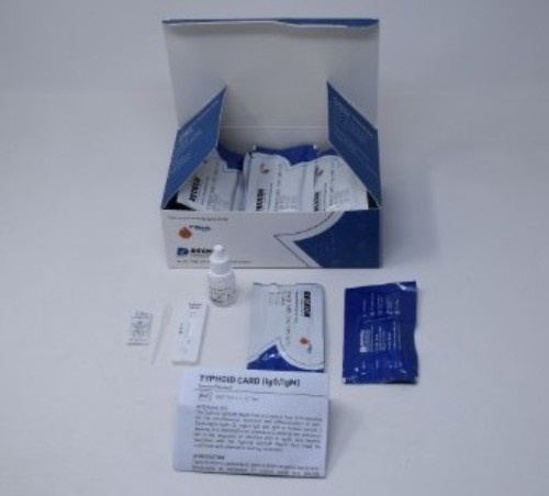 Typhoid Card (Igg / Igm) - Attributes: Higher Level Of Accuracy