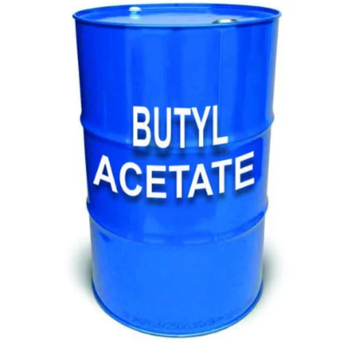 Butyl Acetate - 55 Gallon Drum, Blue Color, Boiling Point 126â°c, Density 0.88 G/ml, Flash Point 24â°c, 99% Purity, Fast Drying, Excellent Solvent