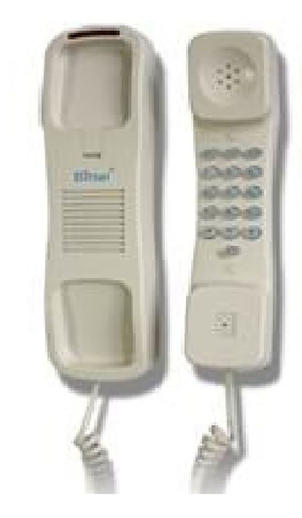 Black / White Bittel 41 T18 Bathroom Hotel Phone