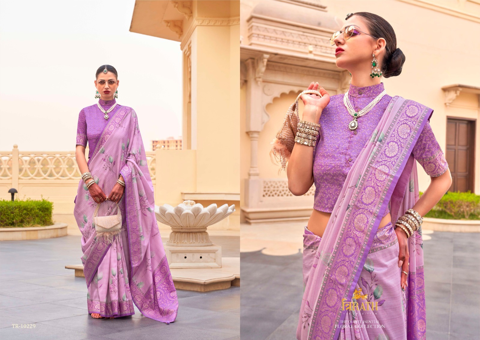 Patola Saree Designer Saree - Color: 8