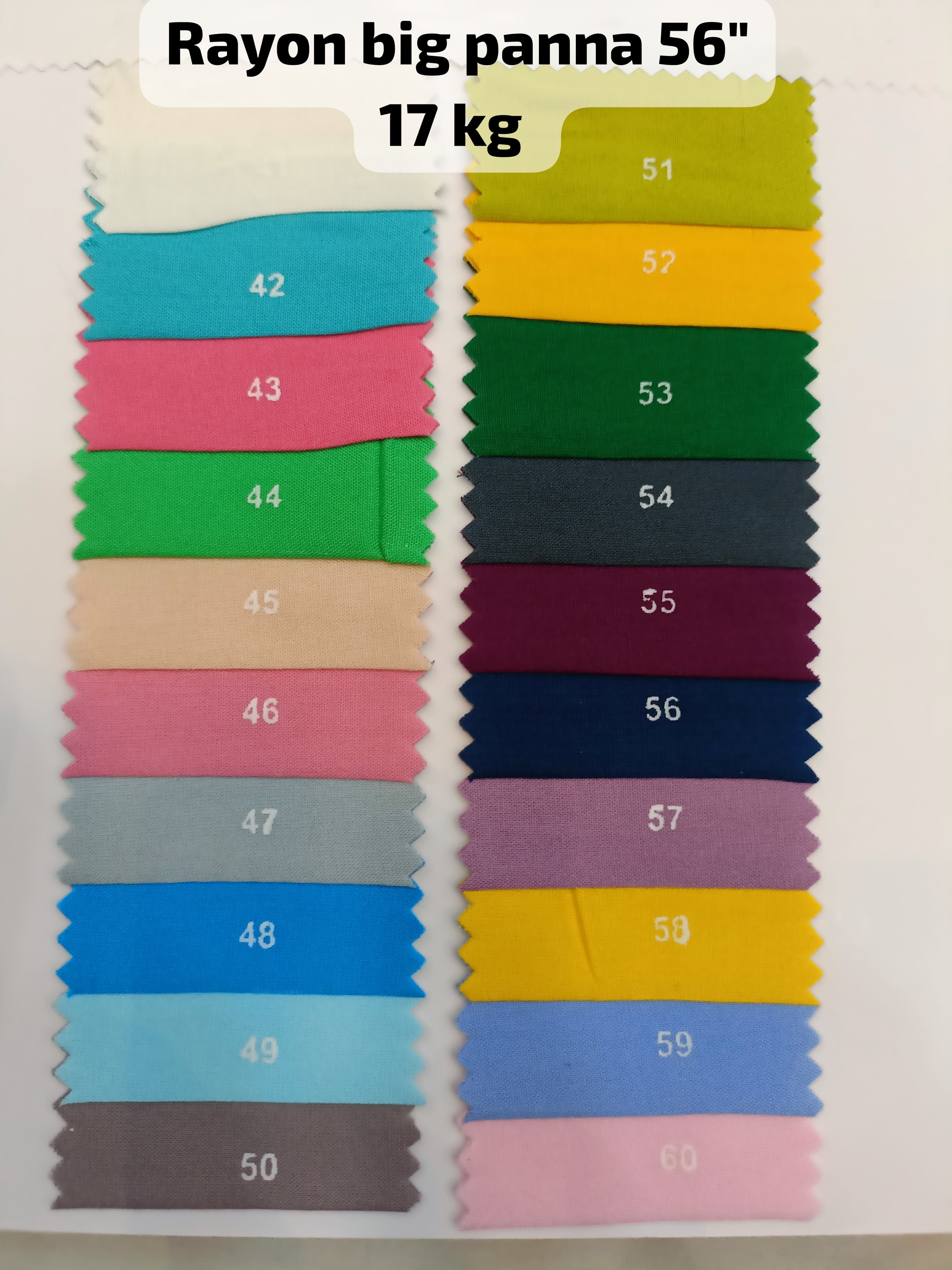 Rayon Big Panna 561 - Color: Multicolor