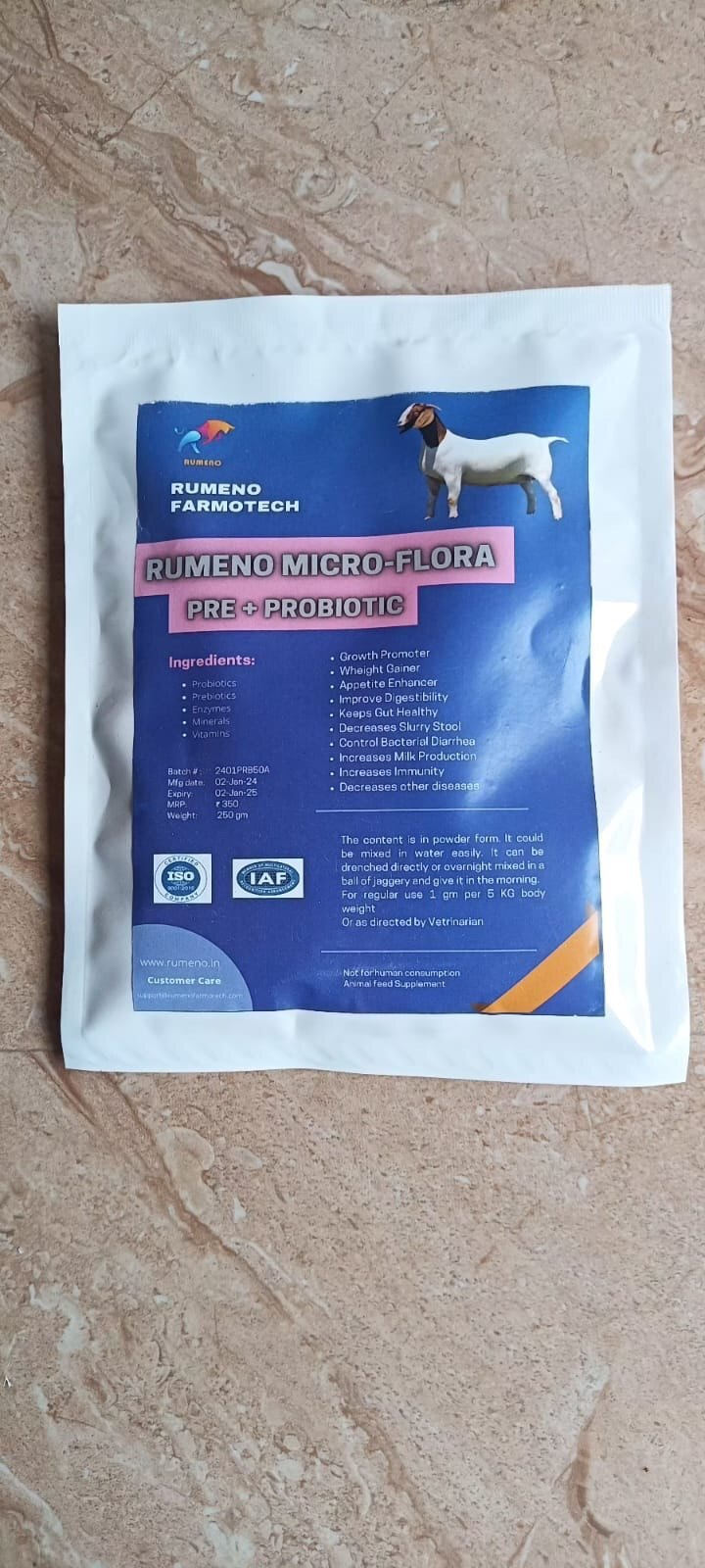 Animal  Probiotic Efficacy: Promote Growth